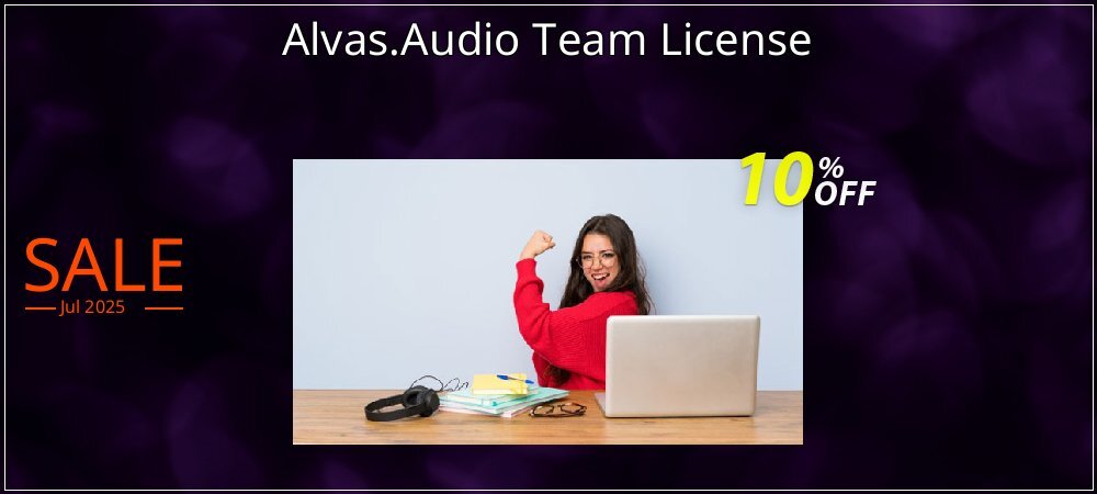 Alvas.Audio Team License coupon on World Population Day offer