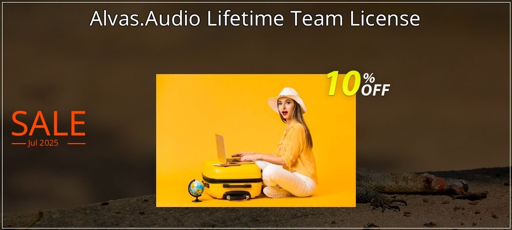 Alvas.Audio Lifetime Team License coupon on Virtual Vacation Day promotions