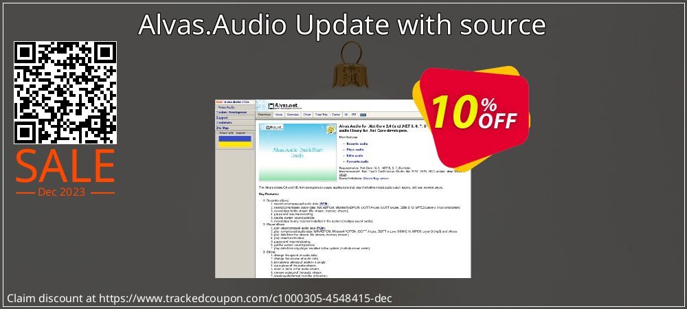Alvas.Audio Update with source coupon on World Backup Day offering sales
