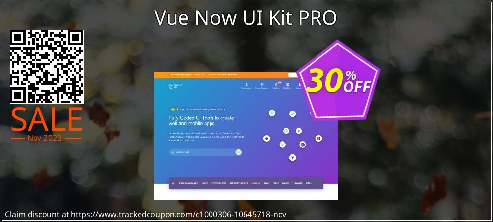 Vue Now UI Kit PRO coupon on Constitution Memorial Day sales