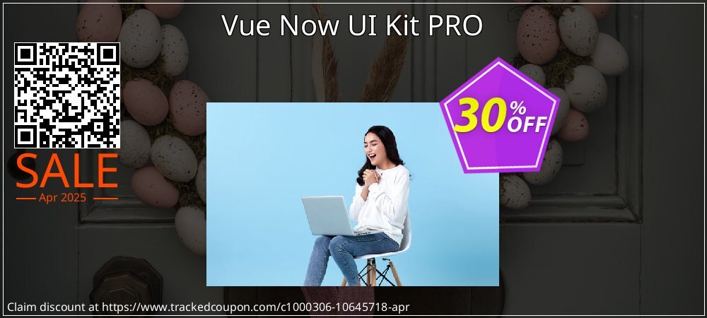 Vue Now UI Kit PRO coupon on Easter Day promotions