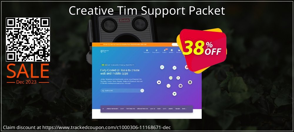 Creative Tim Support Packet coupon on World Party Day discounts