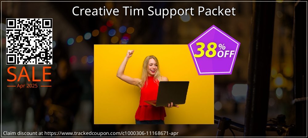 Creative Tim Support Packet coupon on National Loyalty Day promotions