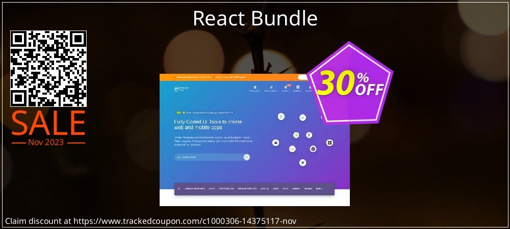 React Bundle coupon on April Fools' Day offering sales