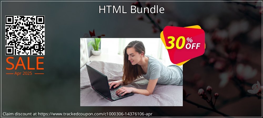 HTML Bundle coupon on World Party Day offering discount