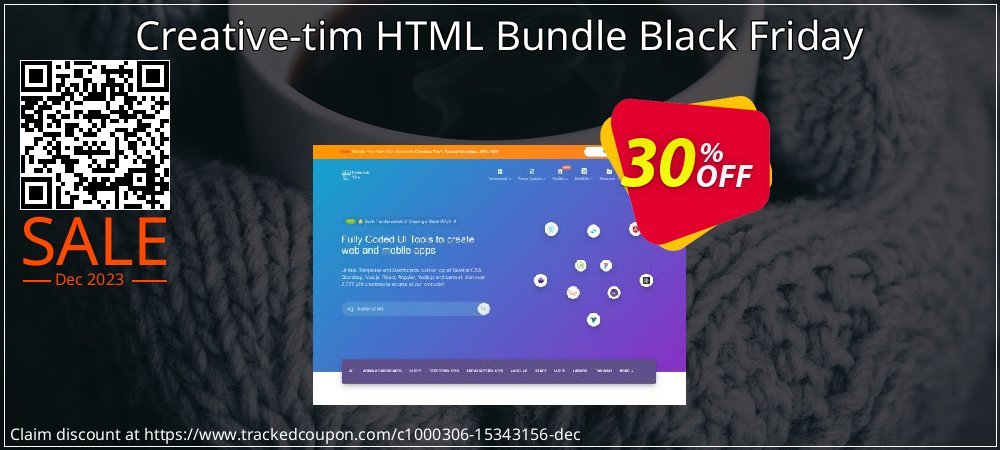 Creative-tim HTML Bundle Black Friday coupon on World Party Day offering discount