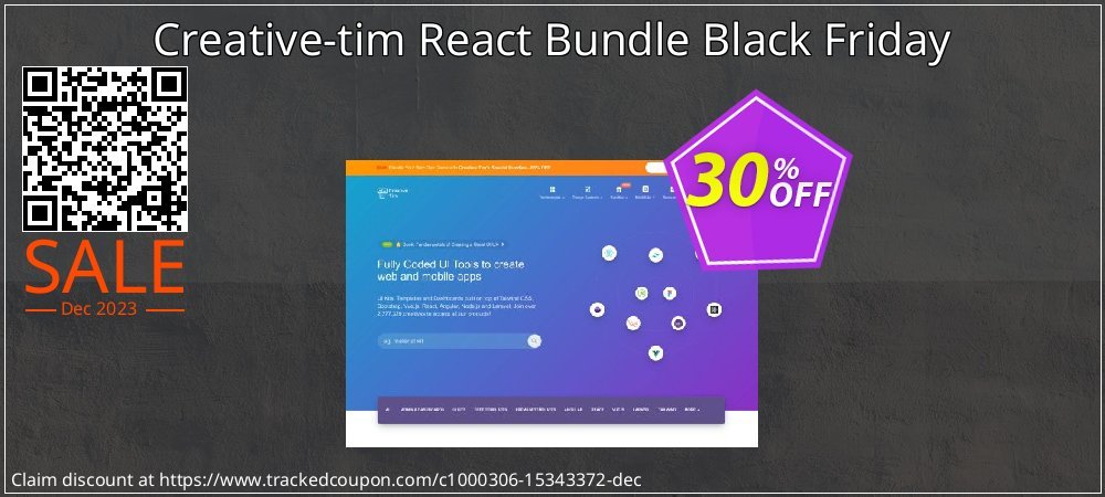 Creative-tim React Bundle Black Friday coupon on April Fools' Day offering discount