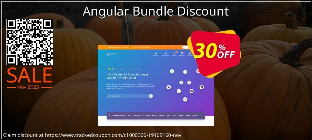 Angular Bundle Discount coupon on National Walking Day sales