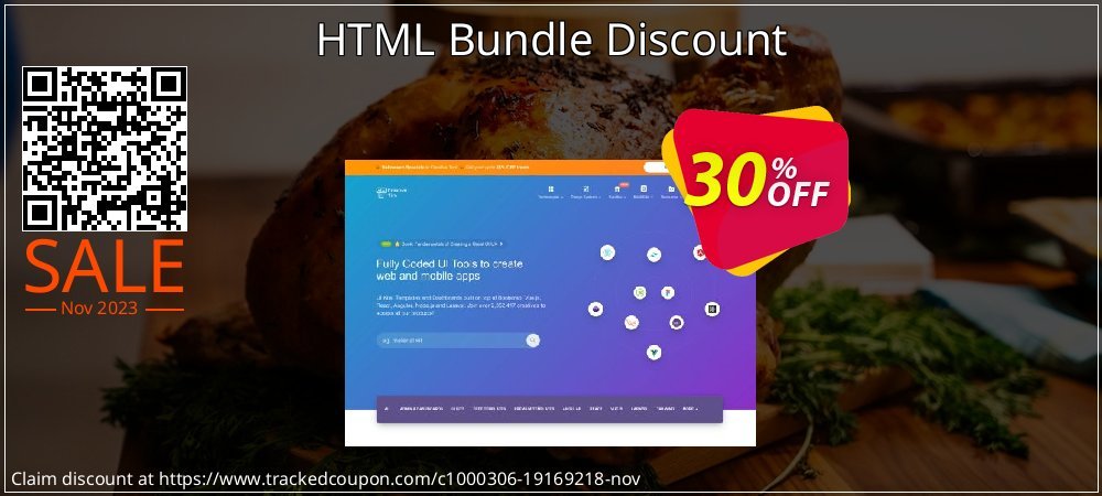 HTML Bundle Discount coupon on Constitution Memorial Day offering sales