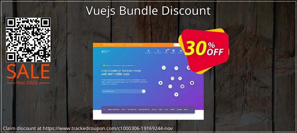 Vuejs Bundle Discount coupon on World Password Day offering discount