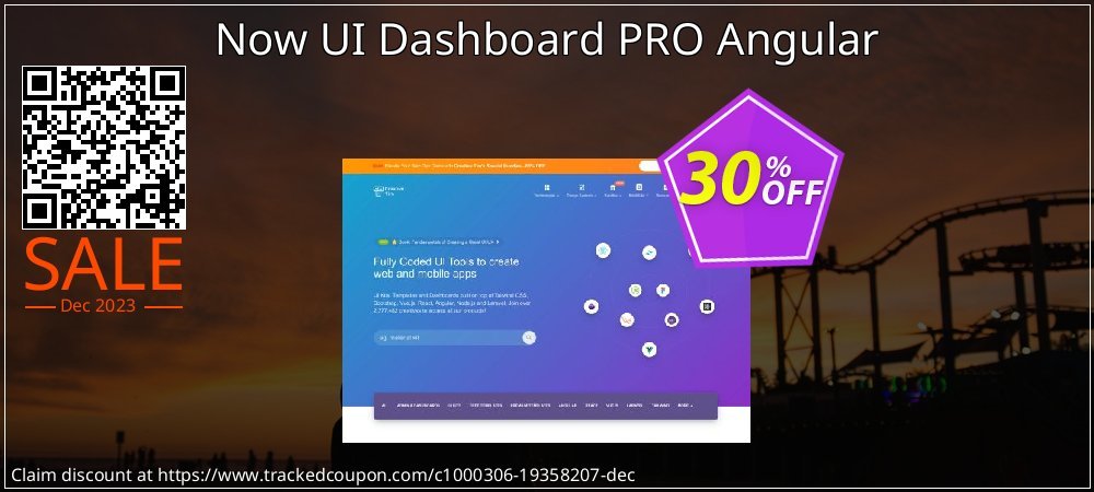 Now UI Dashboard PRO Angular coupon on April Fools Day deals