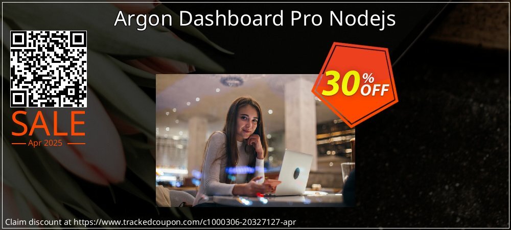 Argon Dashboard Pro Nodejs coupon on April Fools' Day sales