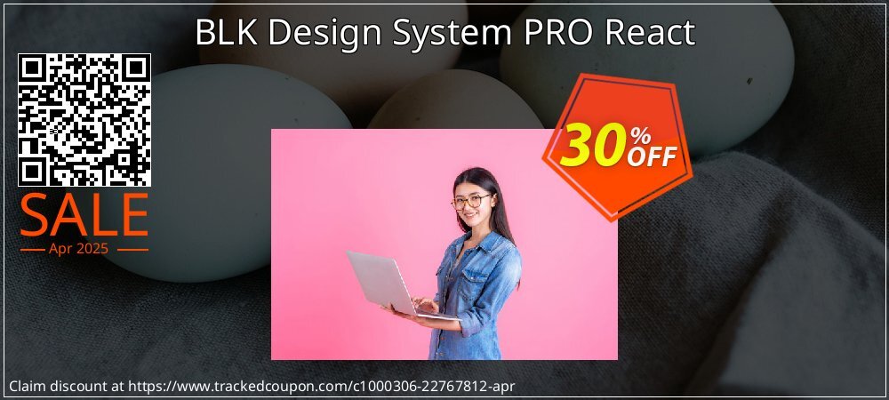 BLK Design System PRO React coupon on Working Day discount