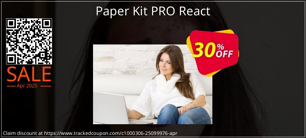 Paper Kit PRO React coupon on World Party Day offering sales