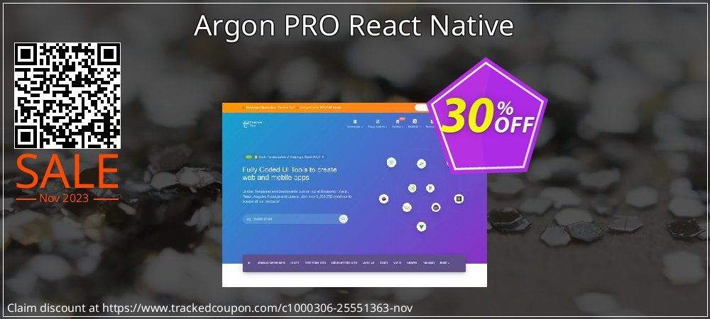 Argon PRO React Native coupon on Easter Day super sale