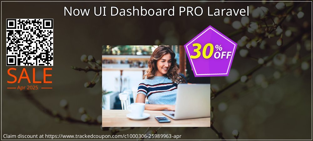 Now UI Dashboard PRO Laravel coupon on Easter Day sales