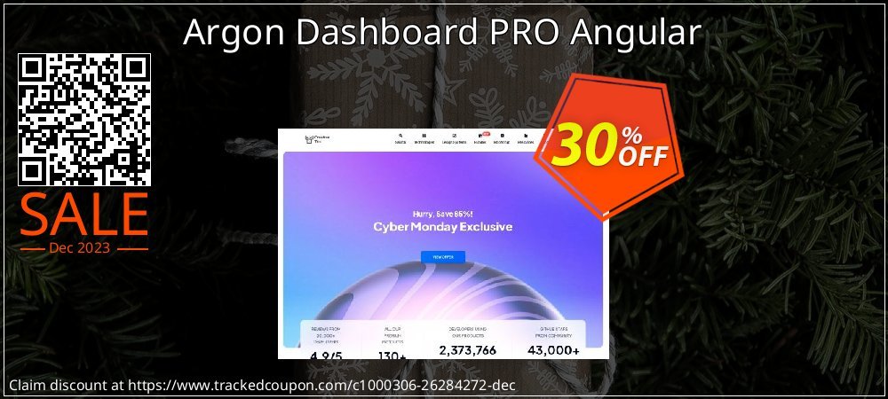 Argon Dashboard PRO Angular coupon on April Fools' Day sales