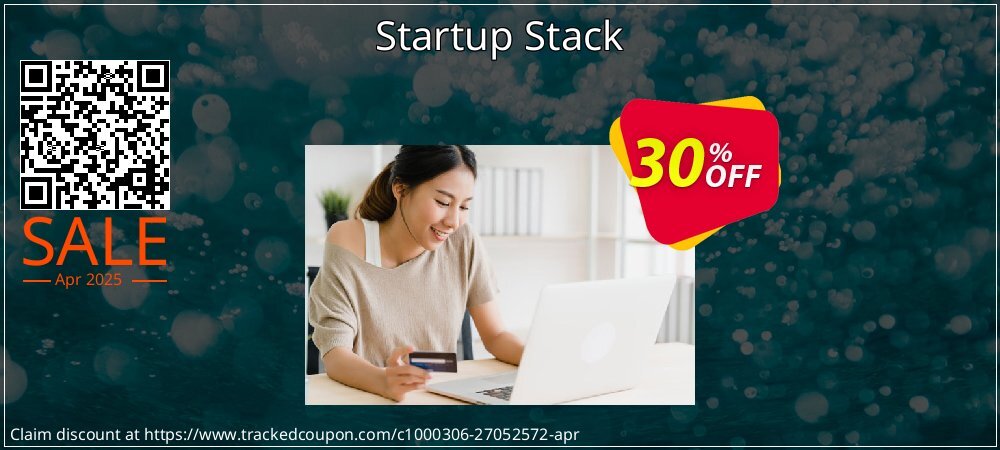 Startup Stack coupon on April Fools' Day super sale