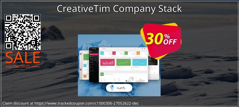 CreativeTim Company Stack coupon on April Fools' Day offer