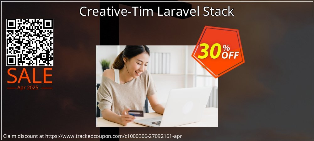 Creative-Tim Laravel Stack coupon on World Party Day offering discount