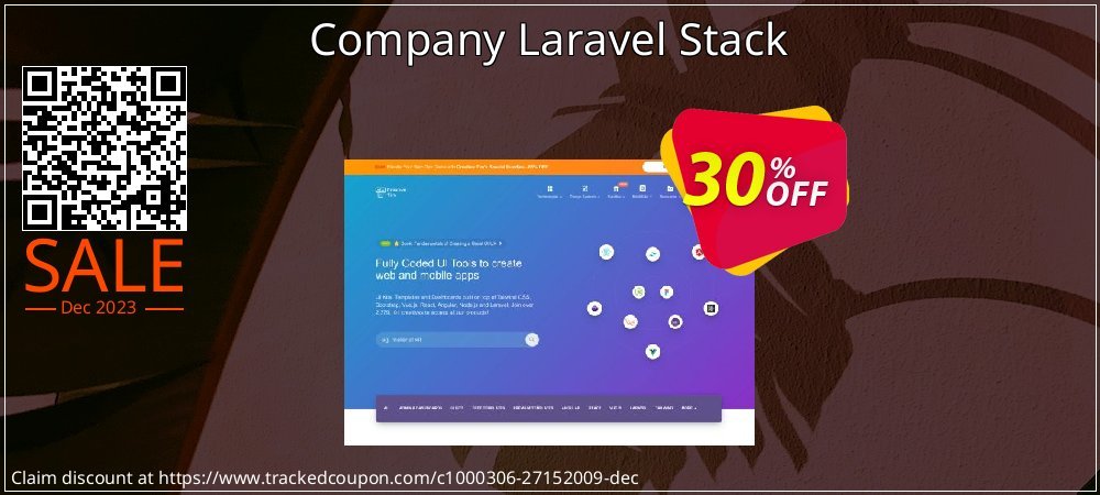 Company Laravel Stack coupon on Tell a Lie Day offer