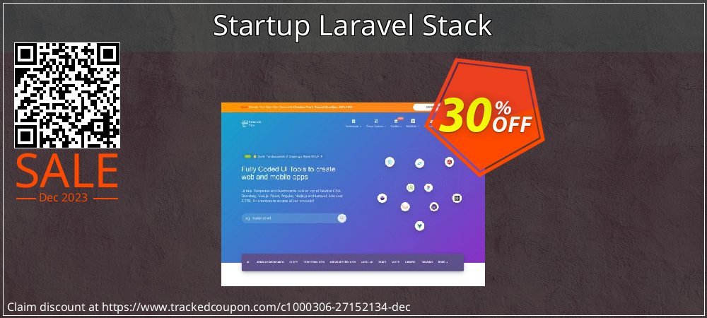 Startup Laravel Stack coupon on April Fools' Day sales