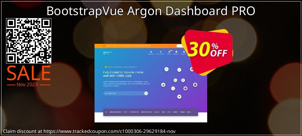 BootstrapVue Argon Dashboard PRO coupon on World Password Day sales