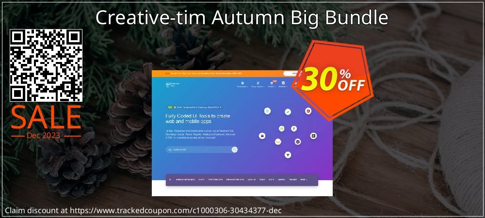 Creative-tim Autumn Big Bundle coupon on April Fools' Day discounts