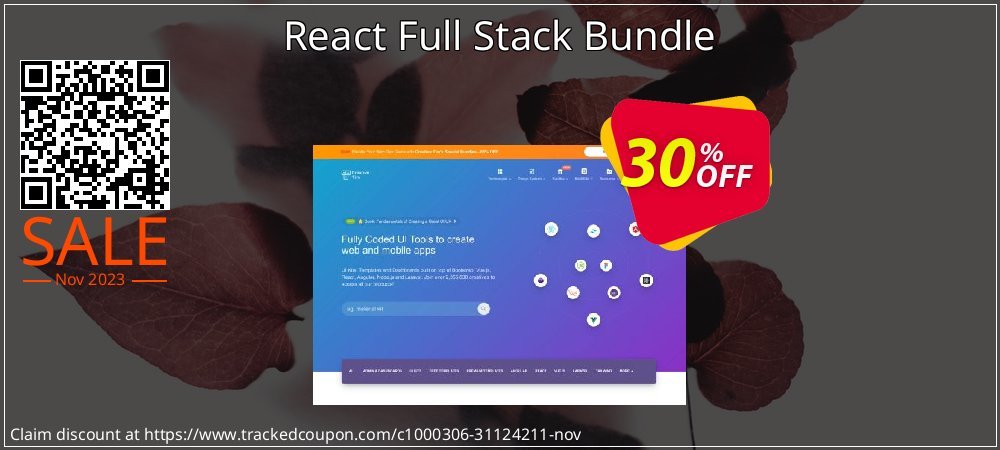 React Full Stack Bundle coupon on World Party Day sales