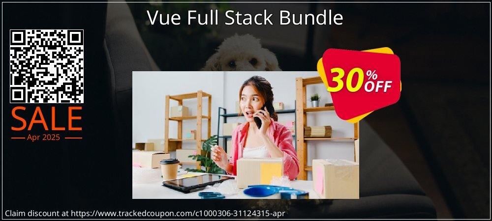 Vue Full Stack Bundle coupon on National Walking Day offering sales