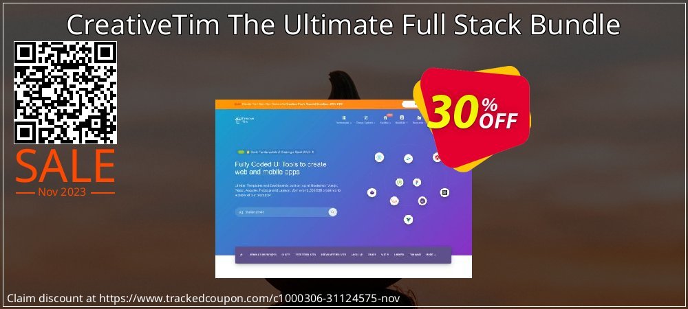 CreativeTim The Ultimate Full Stack Bundle coupon on World Backup Day discount
