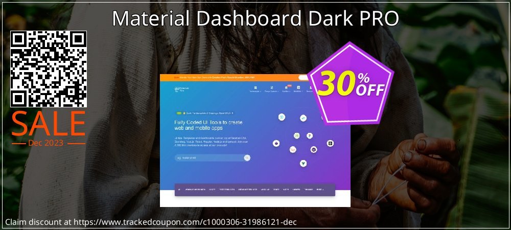 Material Dashboard Dark PRO coupon on National Loyalty Day promotions