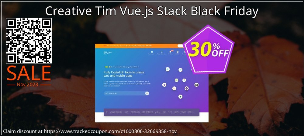Creative Tim Vue.js Stack Black Friday coupon on Easter Day sales