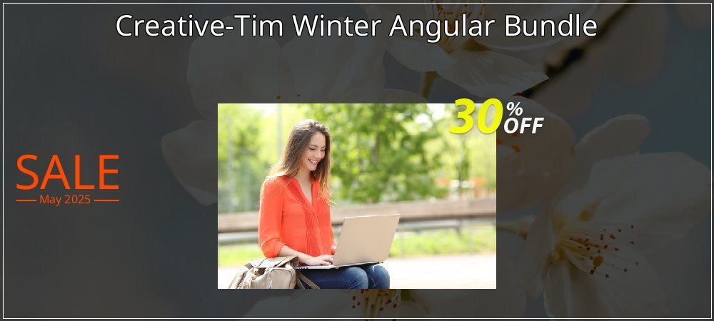 Creative-Tim Winter Angular Bundle coupon on Easter Day offer