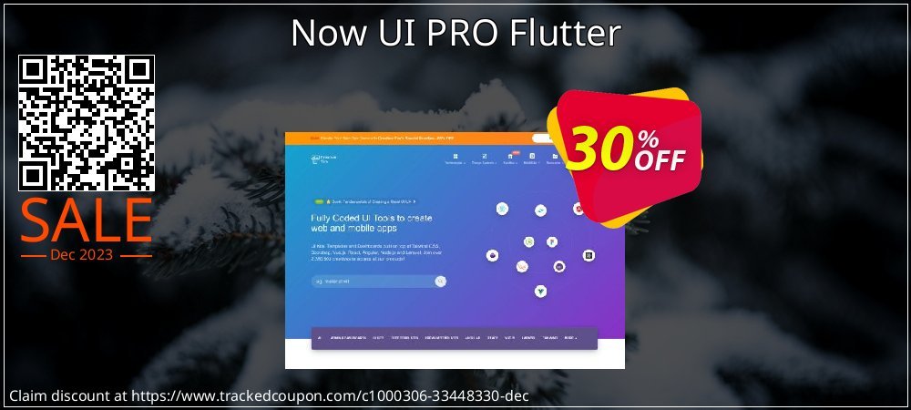 Now UI PRO Flutter coupon on National Walking Day offering discount