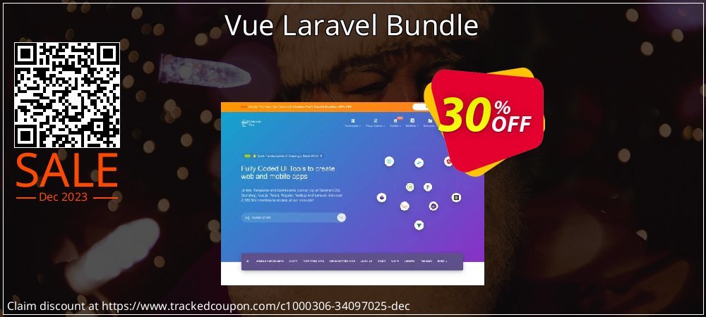 Vue Laravel Bundle coupon on National Walking Day super sale