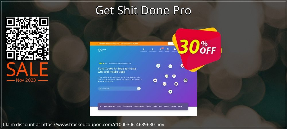 Get Shit Done Pro coupon on World Backup Day super sale
