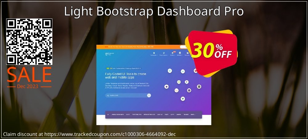 Light Bootstrap Dashboard Pro coupon on April Fools' Day discounts
