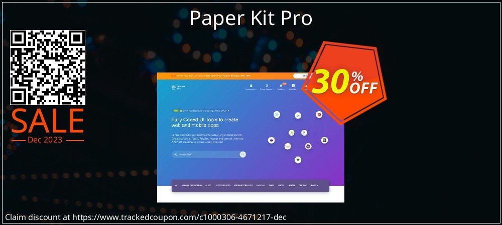 Paper Kit Pro coupon on April Fools' Day offering discount