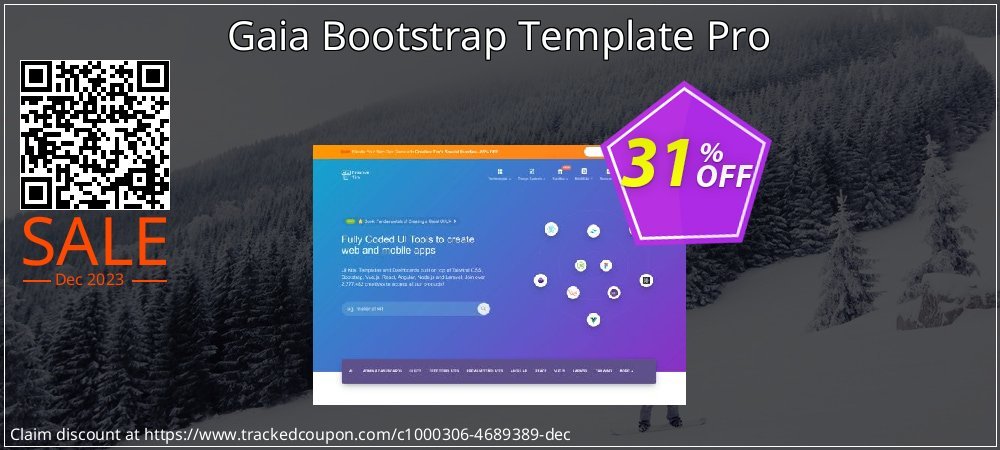 Gaia Bootstrap Template Pro coupon on World Password Day super sale