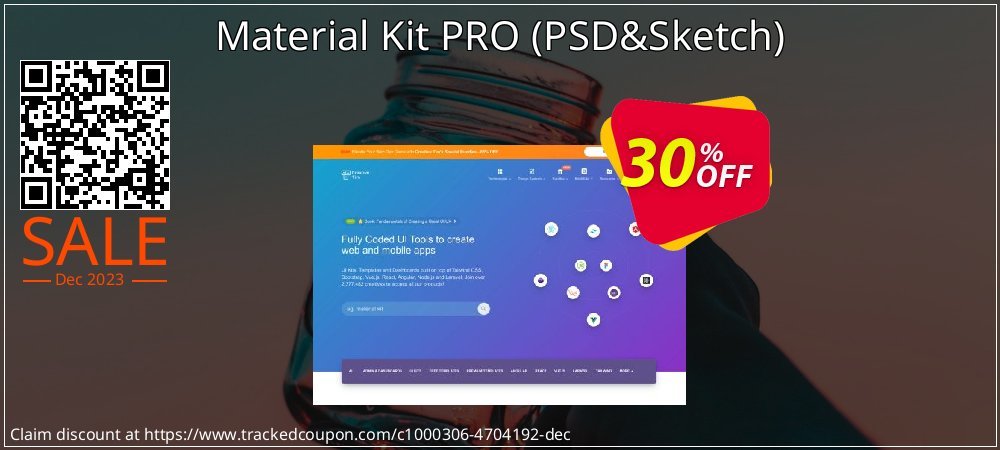 Material Kit PRO - PSD&Sketch  coupon on April Fools Day offer