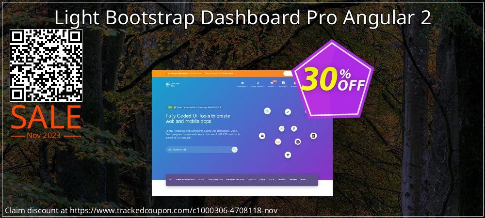 Light Bootstrap Dashboard Pro Angular 2 coupon on Easter Day offering sales