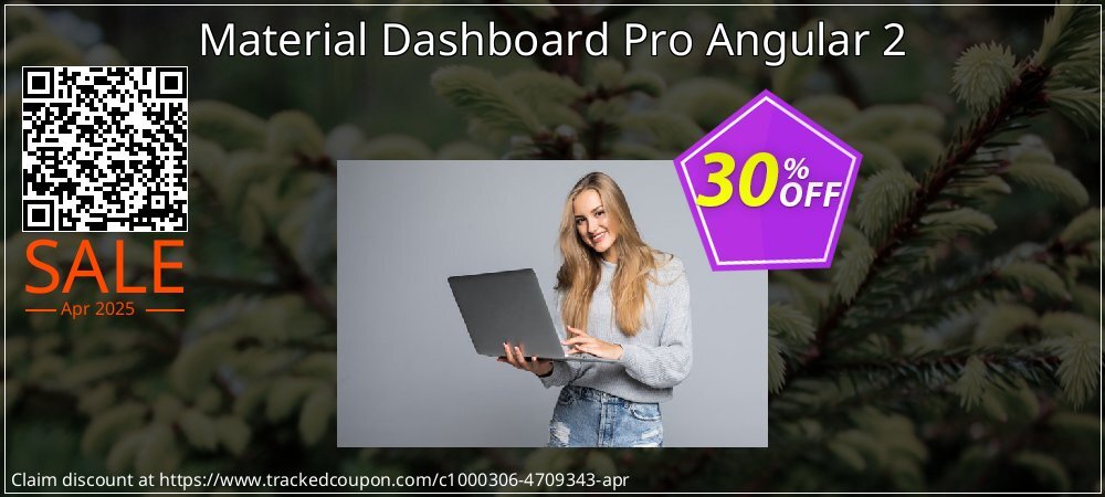 Material Dashboard Pro Angular 2 coupon on Easter Day super sale