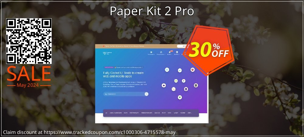 Paper Kit 2 Pro coupon on Easter Day offering discount