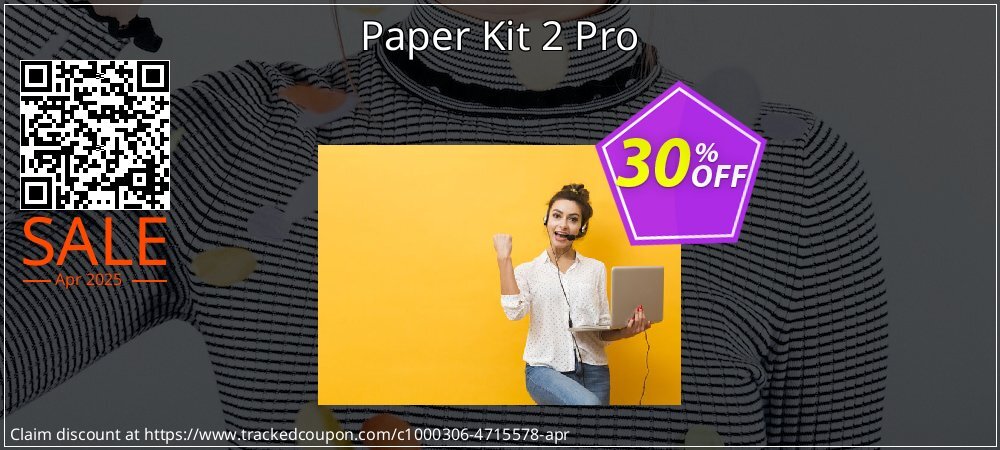 Paper Kit 2 Pro coupon on Easter Day offering discount