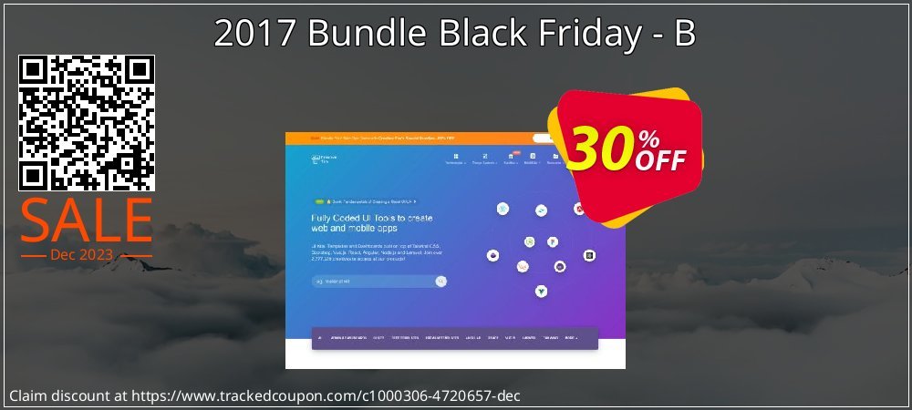 Get 30% OFF 2017 Bundle Black Friday - B promo