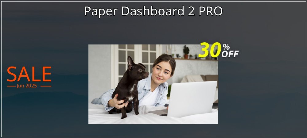 Paper Dashboard 2 PRO coupon on Working Day sales