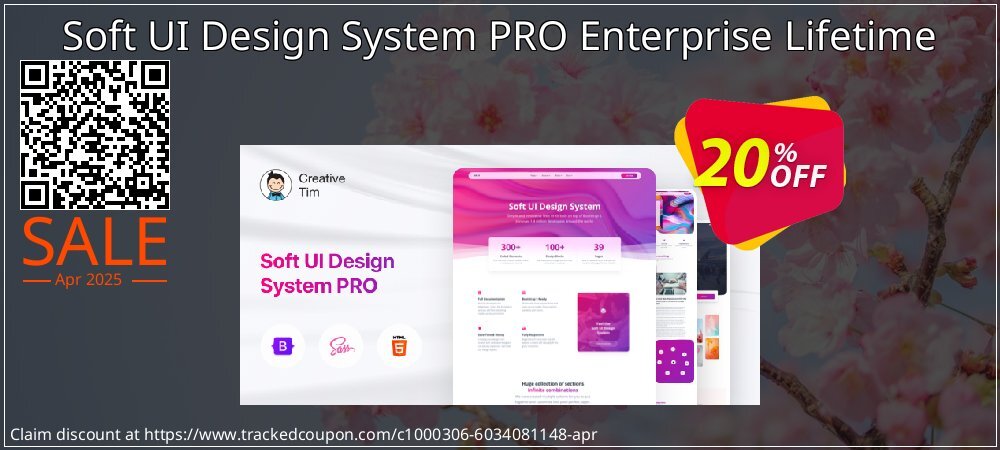 Soft UI Design System PRO Enterprise Lifetime coupon on Easter Day offer