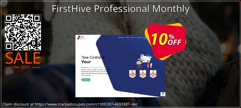 FirstHive Professional Monthly coupon on April Fools' Day offering discount
