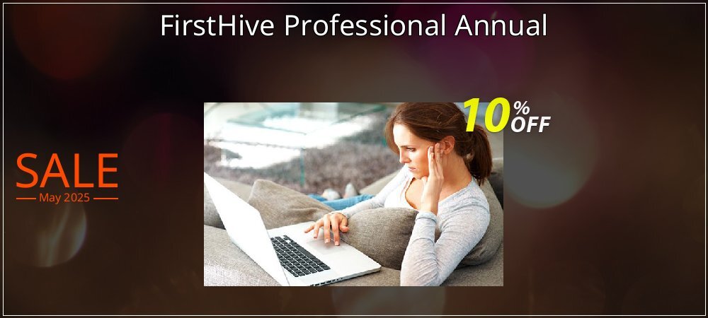 FirstHive Professional Annual coupon on World Party Day discounts